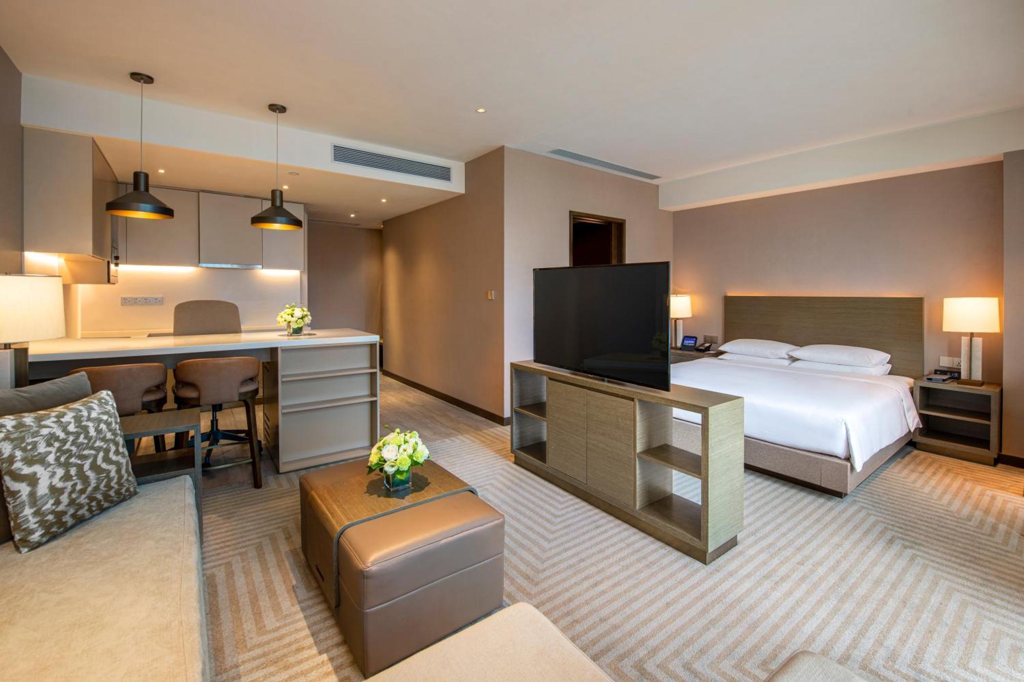 Hyatt House Chengdu Pebble Walk Hotell Eksteriør bilde